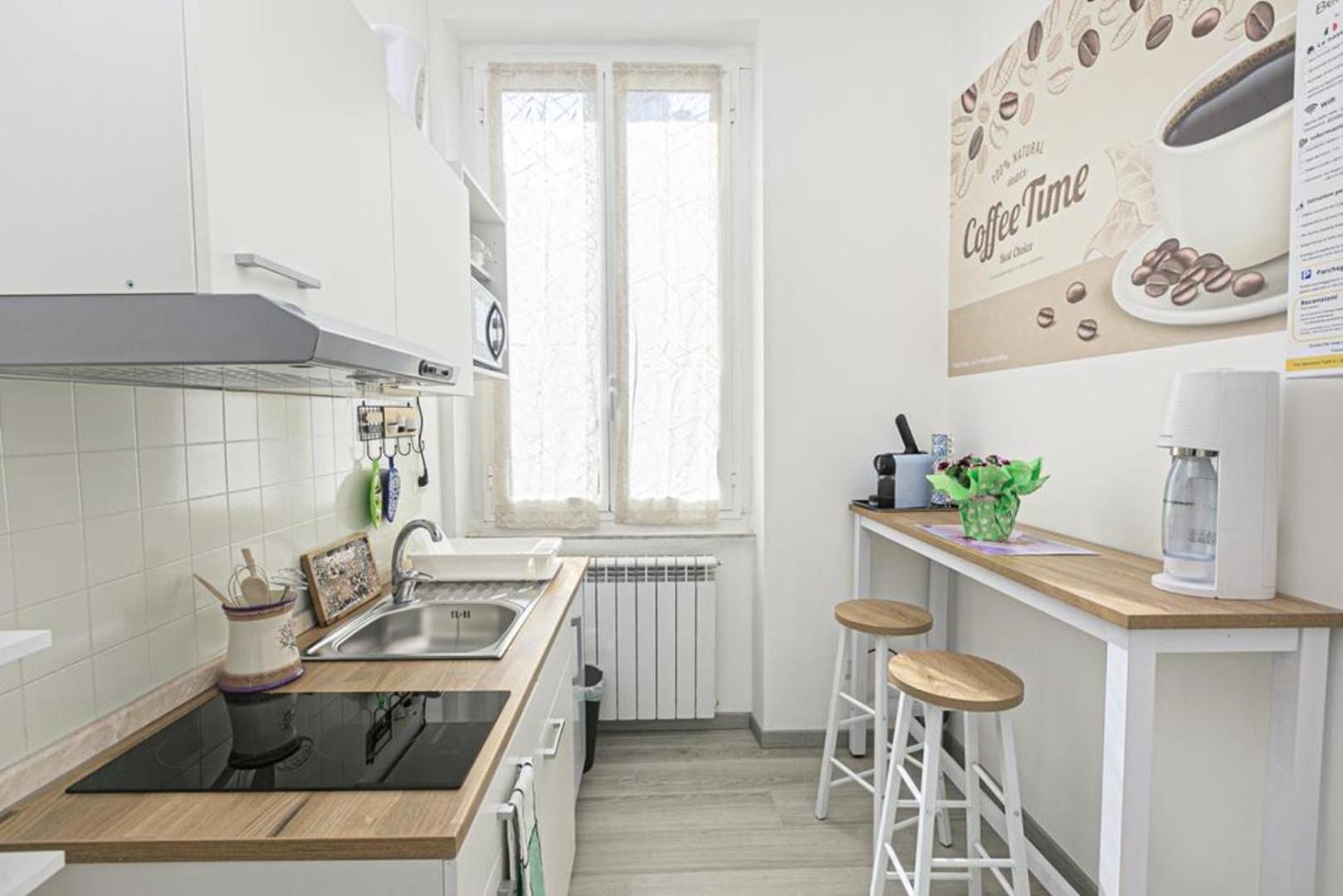 Plein Ciel - Attico Vicino Al Centro - Parcheggio Privato Apartment เจนัว ภายนอก รูปภาพ